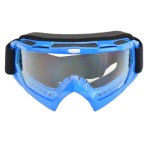 Ski / Snowboard and Other sports goggles, unisex, universal size, blue frame - transparent lens, O1ALT